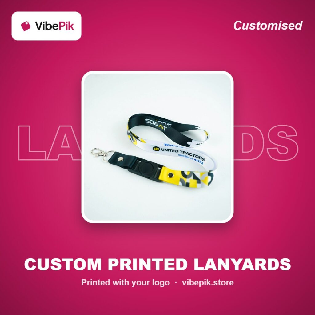 Custom Printed Lanyards printed with your logo – VibePik